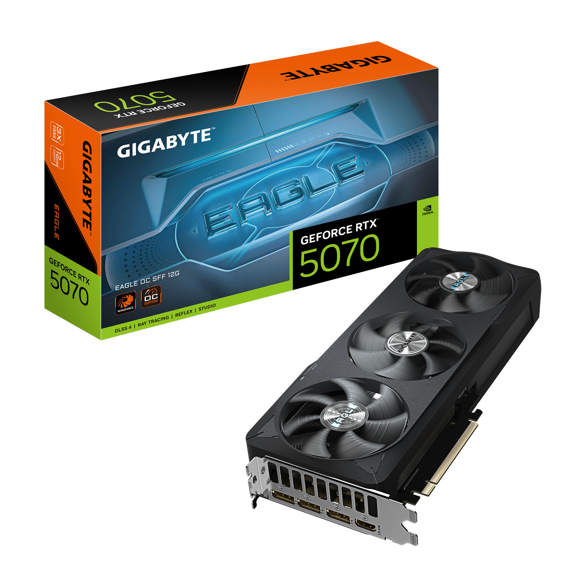 Gigabyte GeForce RTX 5070 EAGLE OC SSF 12GB GDDR7 DLSS 4