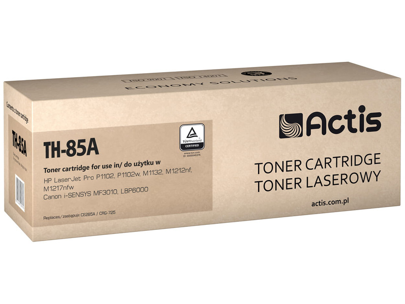 Zdjęcie produktu: ACTIS TH-85A Toner (zamiennik HP 85A CE285A, Canon CRG-725)
