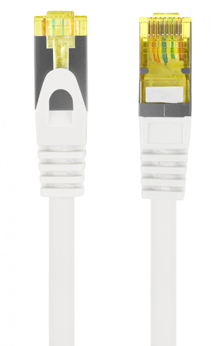 Miniatura produktu: Kabel Lanberg RJ45 Patch cord Kat.6A S/FTP Lszh Cu 3m Biały Fluke Passed