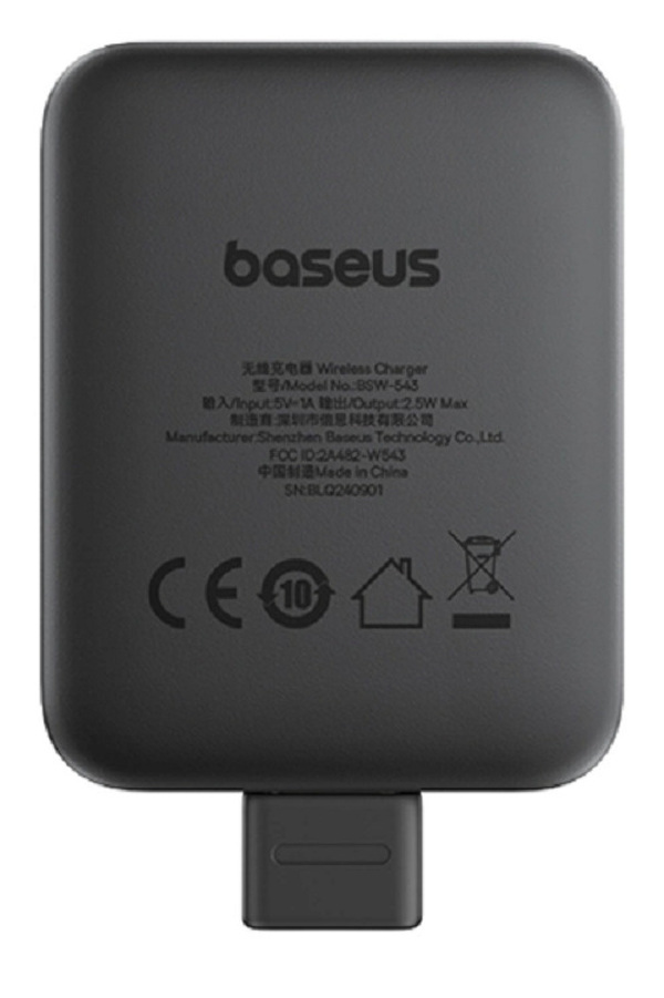 Zdjęcie produktu: Ładowarka indukcyjna Baseus MagPro 2.5W magnetyczna do Apple Watch - czarna