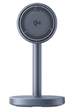 Miniatura produktu: Ładowarka indukcyjna Baseus Orbit 2 Pro MagSafe Qi2 20W 2 w 1 z chłodzeniem - szara