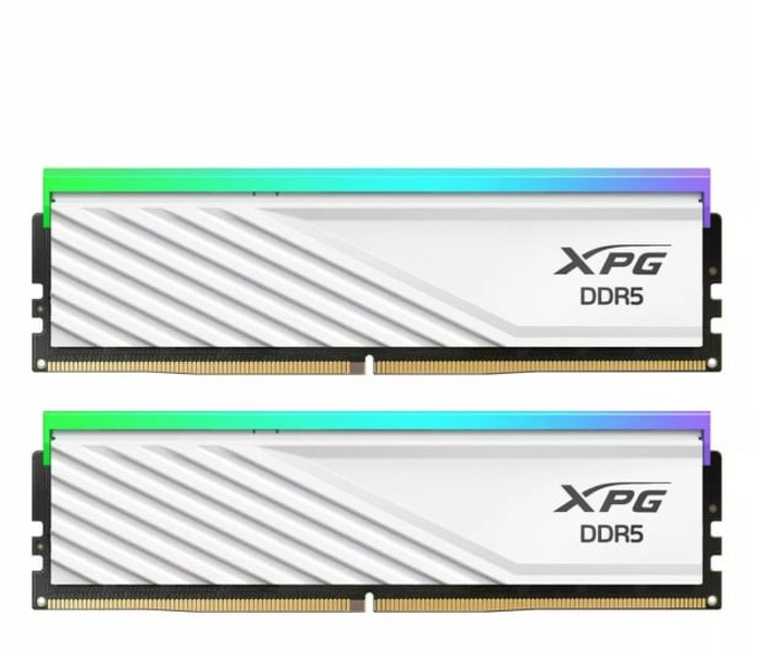 Zdjęcie produktu: Pamięć Adata XPG Lancer RGB biała DDR5 32GB (2x16GB) 6000MHz CL30 AX5U6000C3016G-DTLABRWH