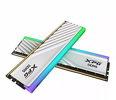 Miniatura zdjęcia: Pamięć Adata XPG Lancer RGB biała DDR5 32GB (2x16GB) 6000MHz CL30 AX5U6000C3016G-DTLABRWH