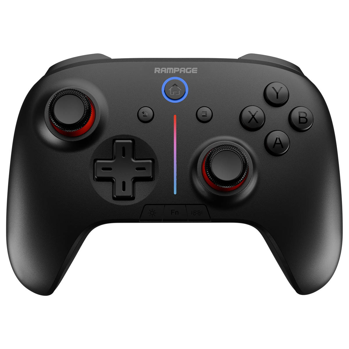 Kontroler gamingowy bezprzewodowy pad Rampage Hydra RGB czarny