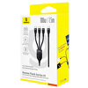 Miniatura zdjęcia: Kabel USB 3w1 - 2xUSB-C, Lightning 150cm Baseus Flash 100W