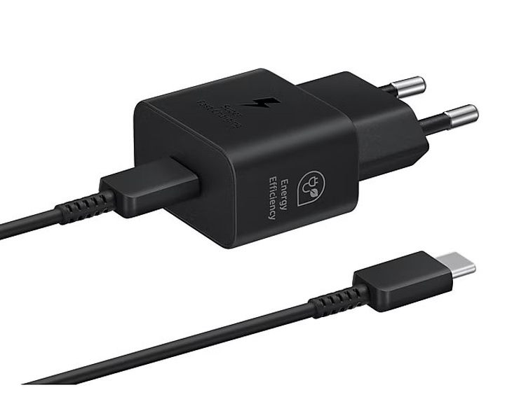 Zdjęcie produktu: Ładowarka sieciowa Samsung 25W GaN USB-C SFC z kablem USB-C Zdjęcie produktu: Ładowarka sieciowa Samsung 25W GaN USB-C SFC z kablem USB-C