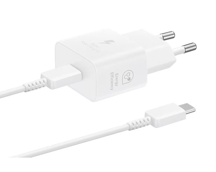 Zdjęcie produktu: Ładowarka sieciowa Samsung 25W GaN USB-C SFC z kablem USB-C