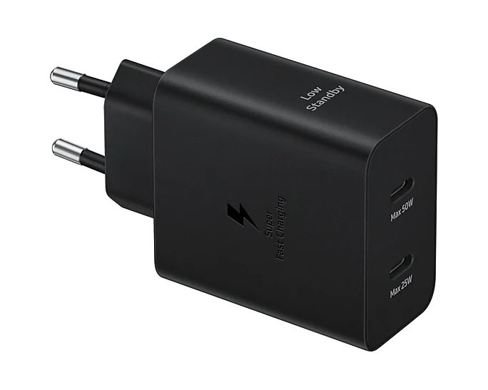 Ładowarka sieciowa Samsung 50W Power Adapter Duo 2x USB-C