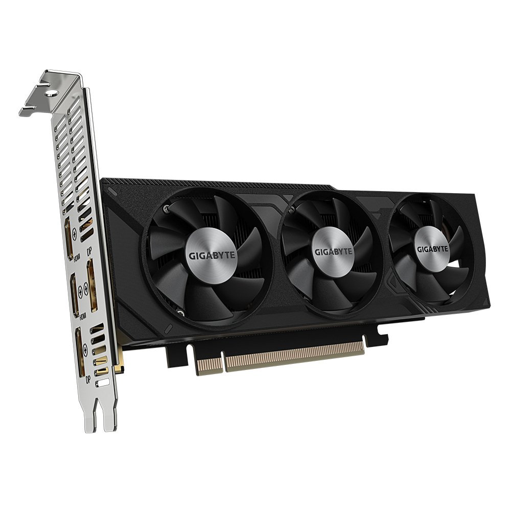 Gigabyte GeForce RTX 4060 OC Low Profile 8GB GDDR6 DLSS 3 (GV-N4060OC-8GL) Gigabyte GeForce RTX 4060 OC Low Profile 8GB GDDR6 DLSS 3 (GV-N4060OC-8GL)