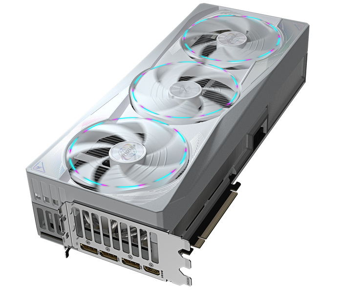 Zdjęcie produktu: Gigabyte GeForce RTX 5090 AORUS MASTER ICE 32GB GDDR7 DLSS 4 (GV-N5090AORUSM ICE-32GD) Zdjęcie produktu: Gigabyte GeForce RTX 5090 AORUS MASTER ICE 32GB GDDR7 DLSS 4 (GV-N5090AORUSM ICE-32GD)