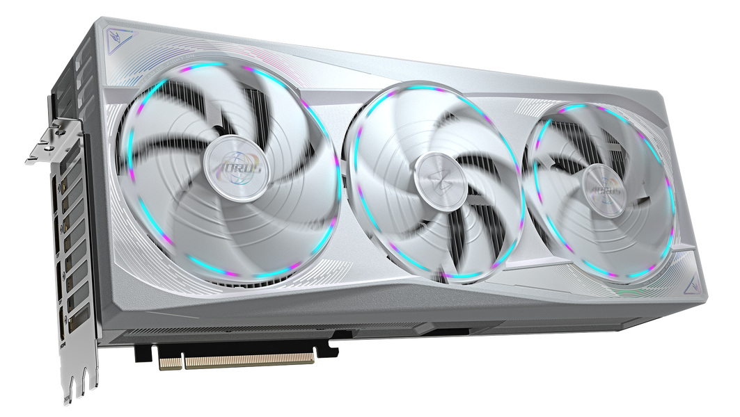 Zdjęcie produktu: Gigabyte GeForce RTX 5090 AORUS MASTER ICE 32GB GDDR7 DLSS 4 (GV-N5090AORUSM ICE-32GD) Zdjęcie produktu: Gigabyte GeForce RTX 5090 AORUS MASTER ICE 32GB GDDR7 DLSS 4 (GV-N5090AORUSM ICE-32GD)