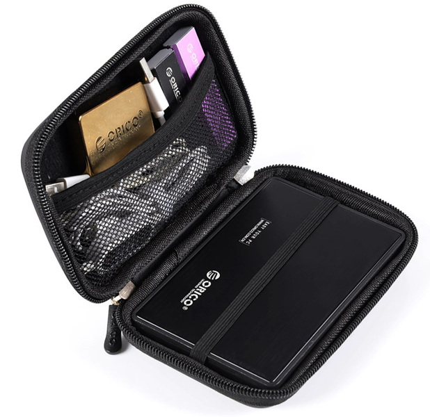 Zdjęcie produktu: Etui na dysk zewnętrzny ORICO - czarne fala (PHL-25)