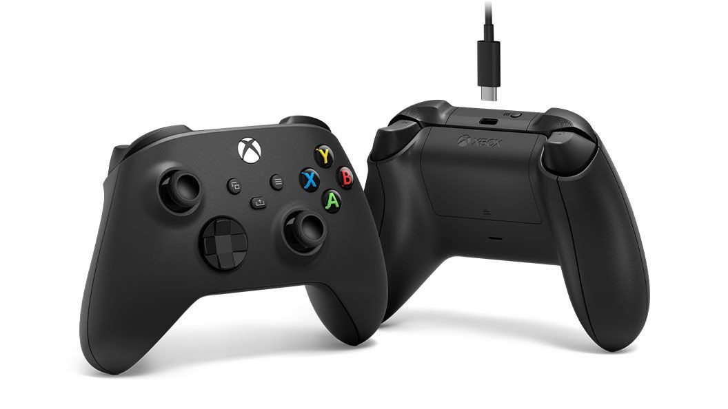 Microsoft Xbox Series Kontroler bezprzewodowy + kabel USB-C Carbon Black 1V800002