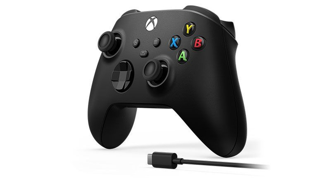 Zdjęcie produktu: Microsoft Xbox Series Kontroler bezprzewodowy + kabel USB-C Carbon Black 1V800002