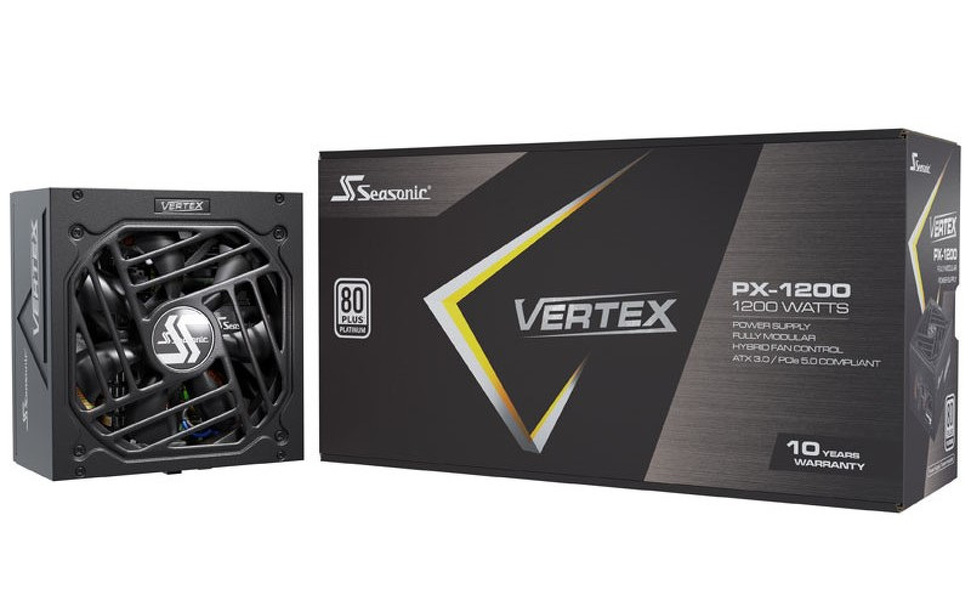 Zdjęcie produktu: OUTLET Zasilacz Seasonic VERTEX PX-1200 80Plus Platinum 1200W - uszkodzone opakowanie