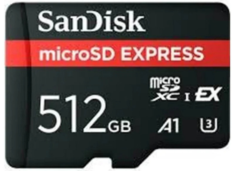 Zdjęcie produktu: Karta SanDisk EXPRESS microSDXC 512GB 880/650 MB/s EX C10 U3 UHS-I (SDSQXFN-512G-GN4NN)