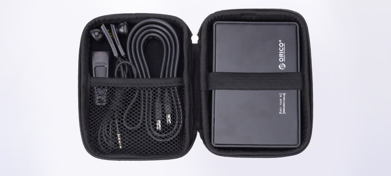 Zdjęcie produktu: Etui na dysk zewnętrzny ORICO - czarne