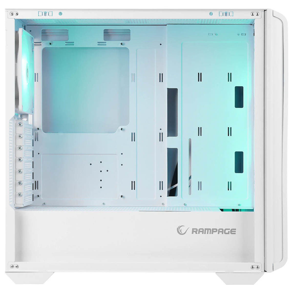 Obudowa do komputera Rampage Craft 4x wentylatory ARGB biała