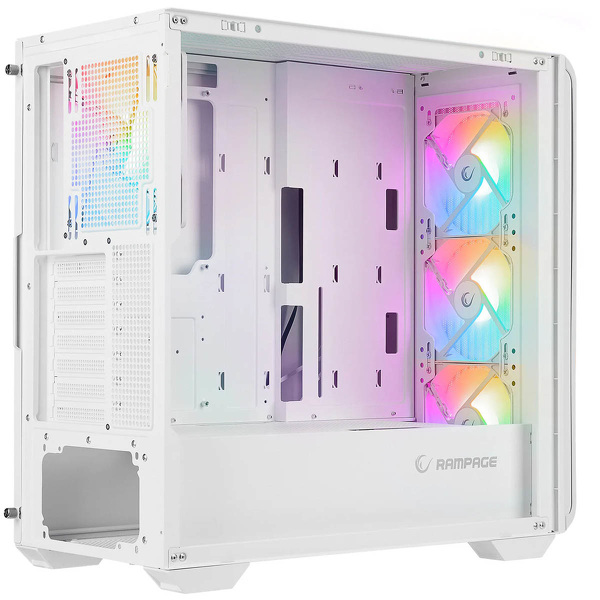 Zdjęcie produktu: Obudowa do komputera Rampage Craft 4x wentylatory ARGB biała