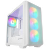 Miniatura zdjęcia: Obudowa do komputera Rampage Craft 4x wentylatory ARGB biała