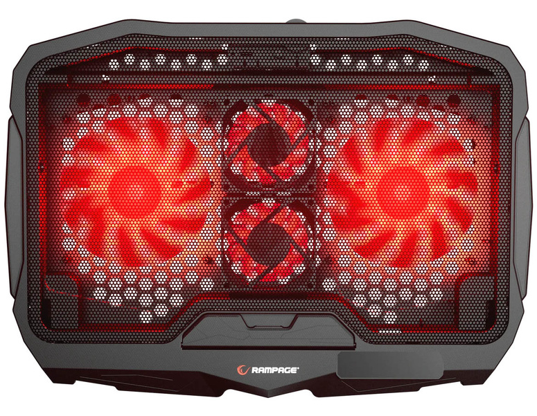 Zdjęcie produktu: Podstawka chłodząca pod laptopa Rampage AD-RX34 12,1-15,6