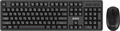 Zestaw bezprzewodowy MARVO Office  klawiatura i mysz WS005 BK