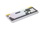 Miniatura zdjęcia: Klawiatura HATOR Icefall HTK405US biała, klawisze biało-czarne