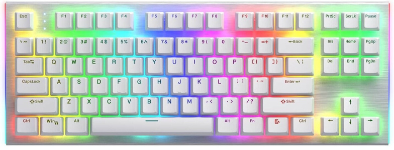 Miniatura produktu: Klawiatura HATOR Gravity X TKL HTK551 biała