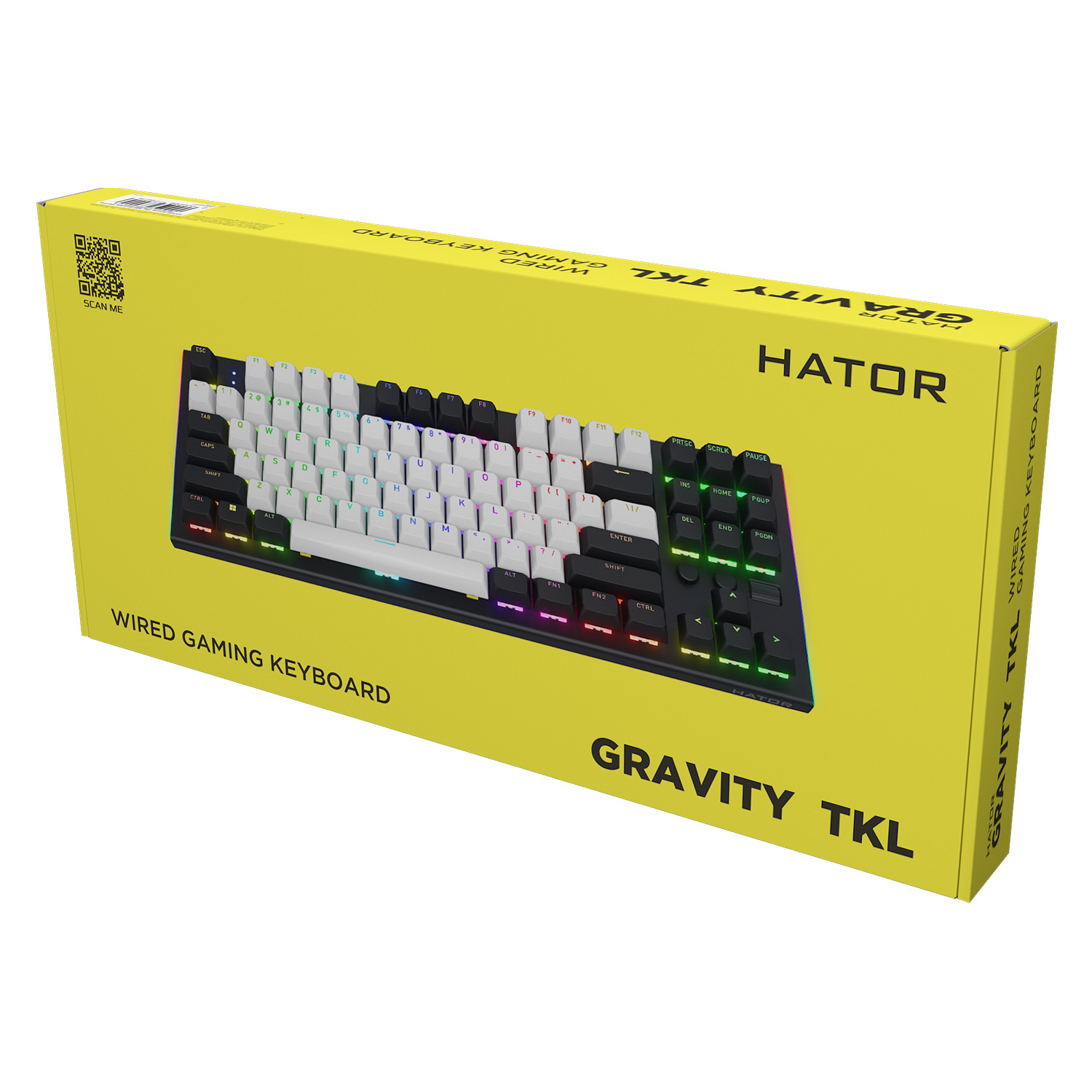 Klawiatura HATOR Gravity TKL HTK560 czarna