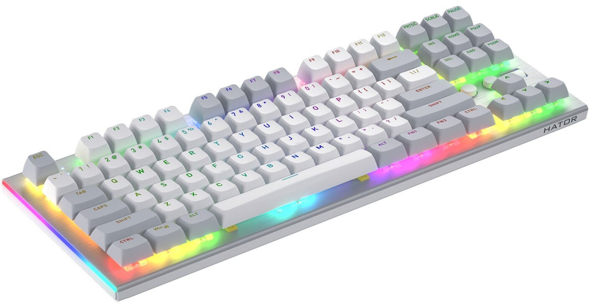 Zdjęcie produktu: Klawiatura HATOR Gravity TKL HTK561 biała
