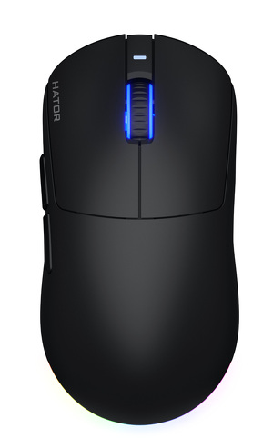 Miniatura produktu: Mysz HATOR Quasar 3 bezprzewodowa HTM730, czarna