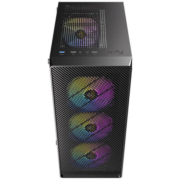 Zdjęcie produktu: Obudowa do komputera Antec Airflow Xtreme AX26 Black RGB Elite Zdjęcie produktu: Obudowa do komputera Antec Airflow Xtreme AX26 Black RGB Elite
