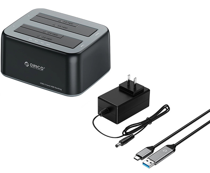 Zdjęcie produktu: Stacja dokująca na 2 x dysk 2,5