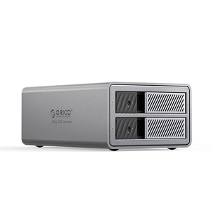 Miniatura produktu: Macierz dyskowa Orico 9828RU3 2 Big DAS Solution ProRAID na 2 dyski 2,5"/3.5" SATA HDD/SSD z kontrolerem RAID - szara