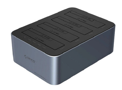 Miniatura produktu: Stacja dokująca na 4 x dysk 2,5"/3,5" HDD/SSD ORICO z funkcją klonowania offline (6646C3-C)