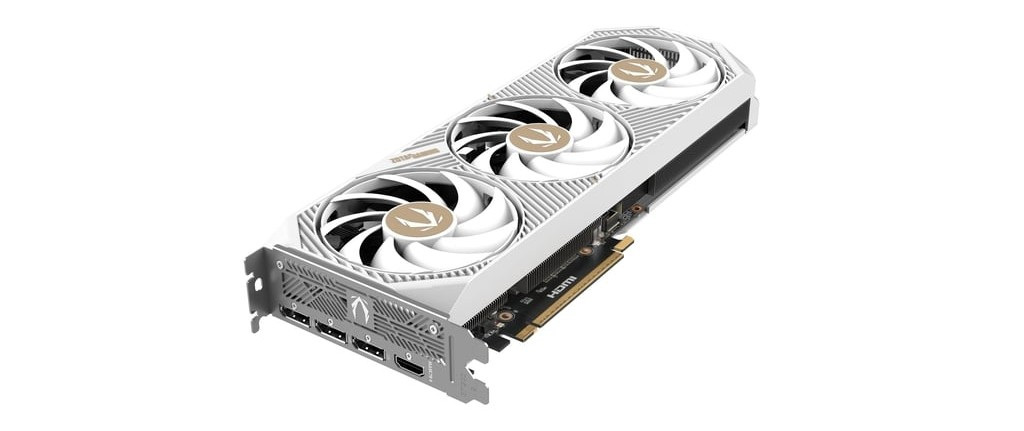 ZOTAC GeForce RTX 5070 12GB AMP White Edition GDDR6 DLSS 4 ZOTAC GeForce RTX 5070 12GB AMP White Edition GDDR6 DLSS 4