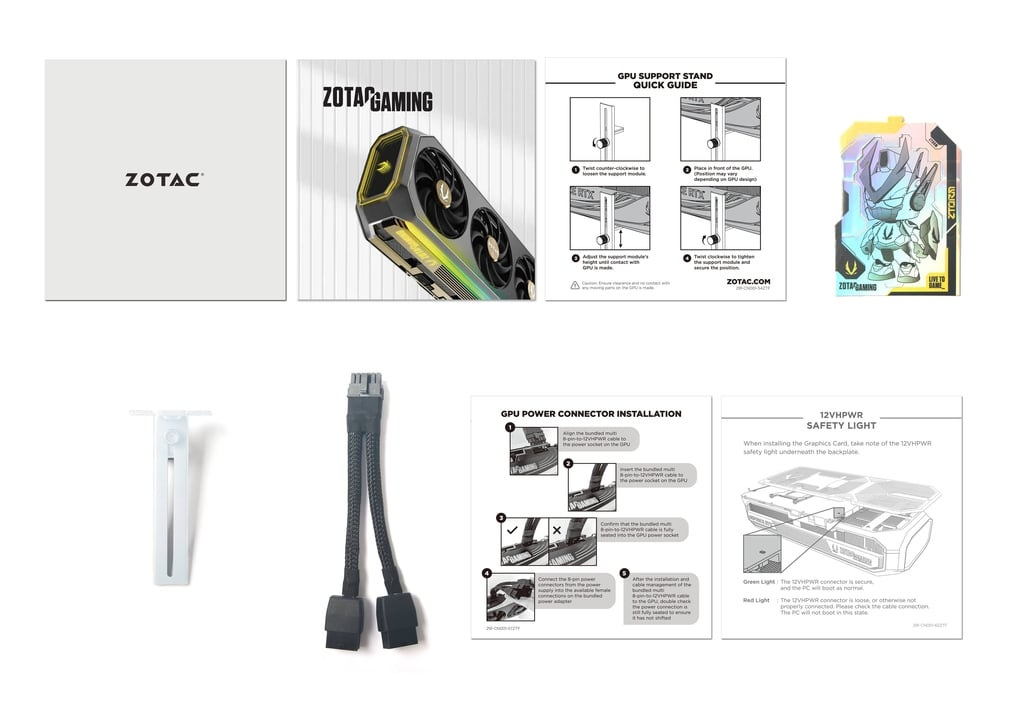 ZOTAC GeForce RTX 5070 12GB AMP White Edition GDDR6 DLSS 4 ZOTAC GeForce RTX 5070 12GB AMP White Edition GDDR6 DLSS 4