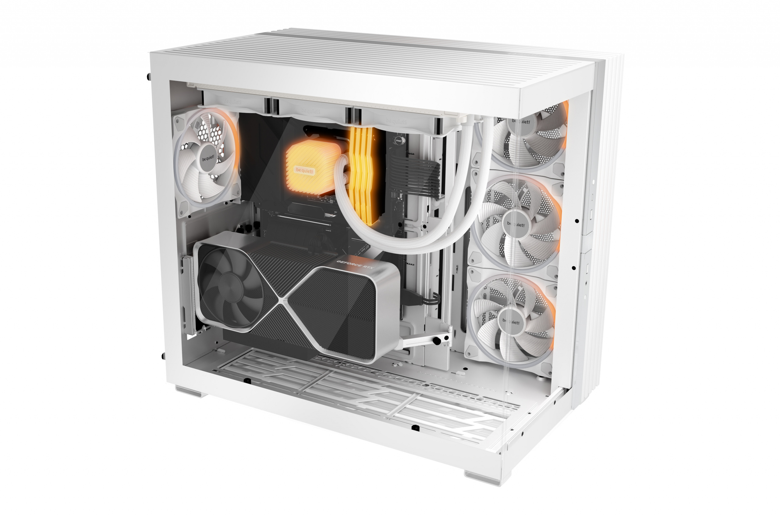 Wentylator be quiet! Light Wings 140mm PWM Reverse White (BL135)