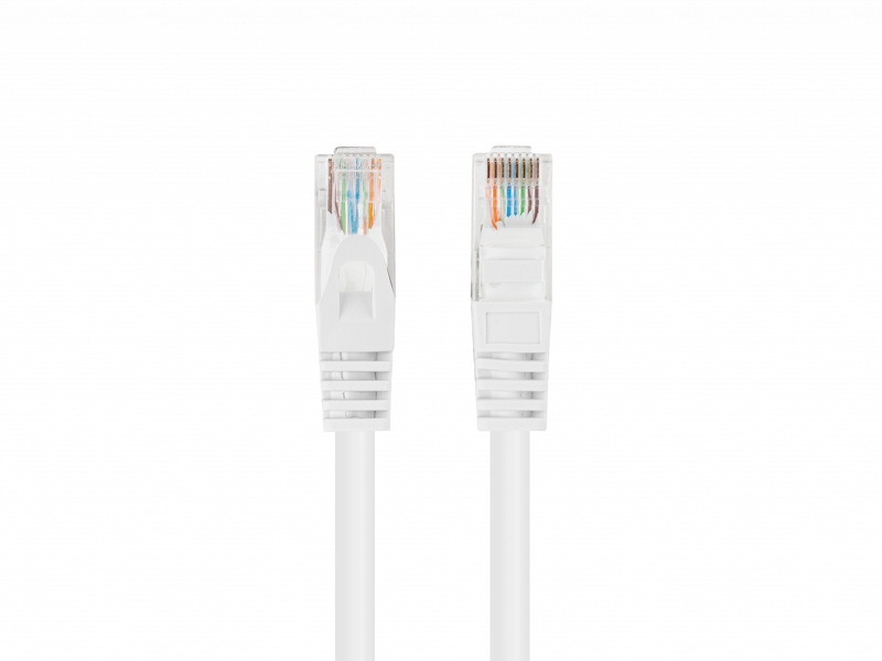 Zdjęcie produktu: Kabel Lanberg RJ45 Patch cord Kat.6 UTP 0.25m Biały Fluke Passed 10-Pack