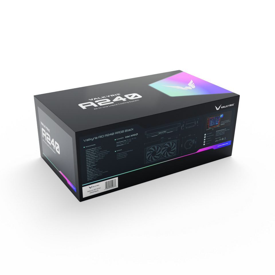 Chłodzenie AIO Valkyrie A240  (VK-AIOA240B)