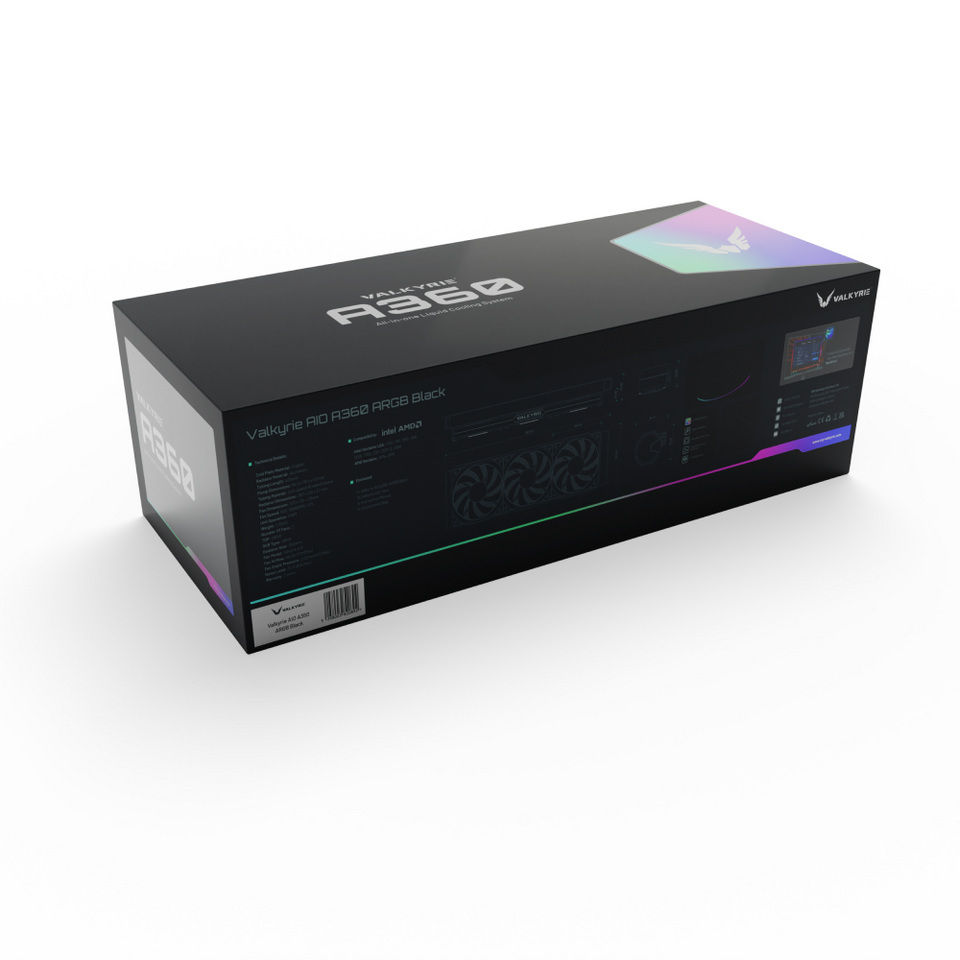 Chłodzenie AIO Valkyrie A360 (VK-AIOA360B)