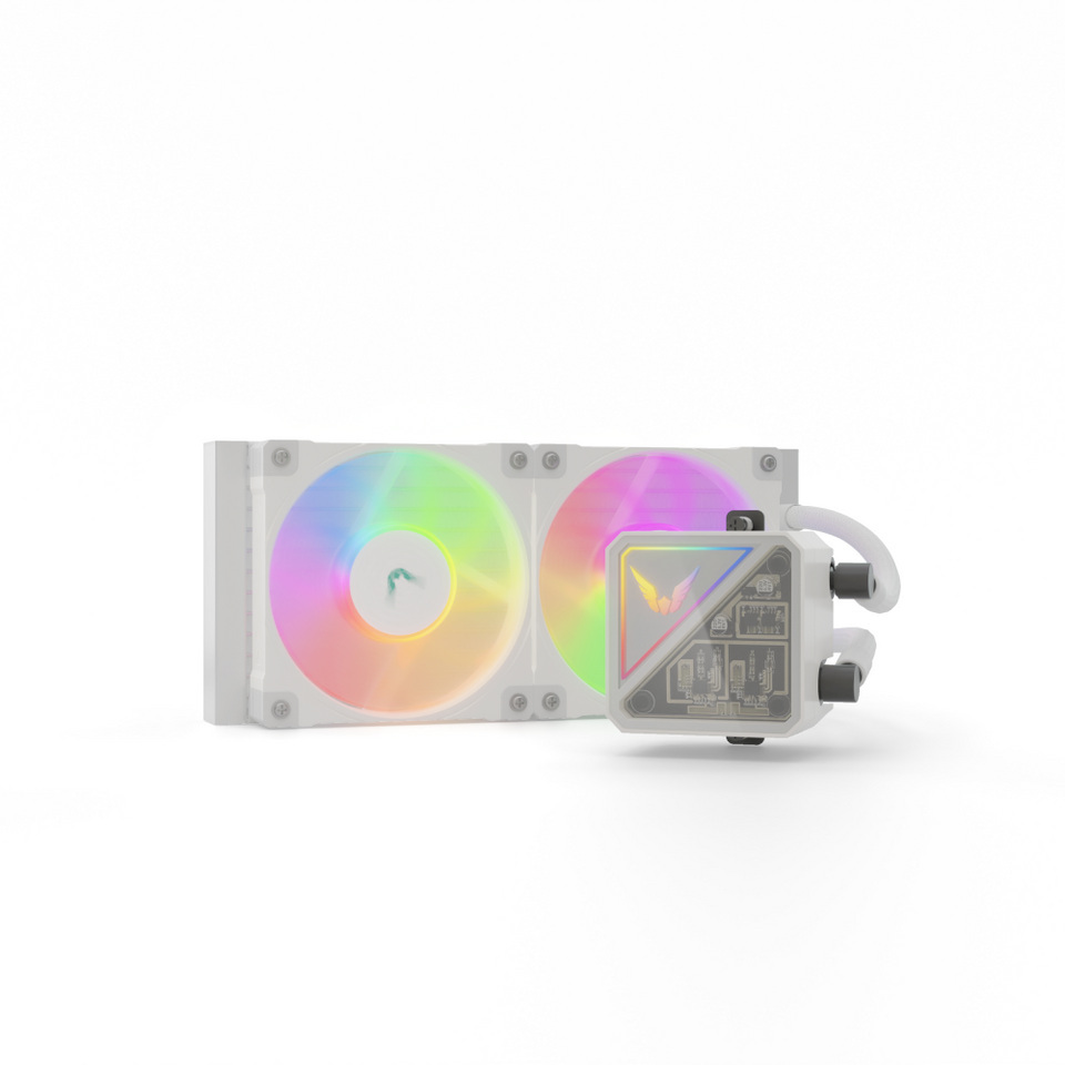 Chłodzenie AIO Valkyrie V240 Lite ARGB White (VK-AIOVL240W)