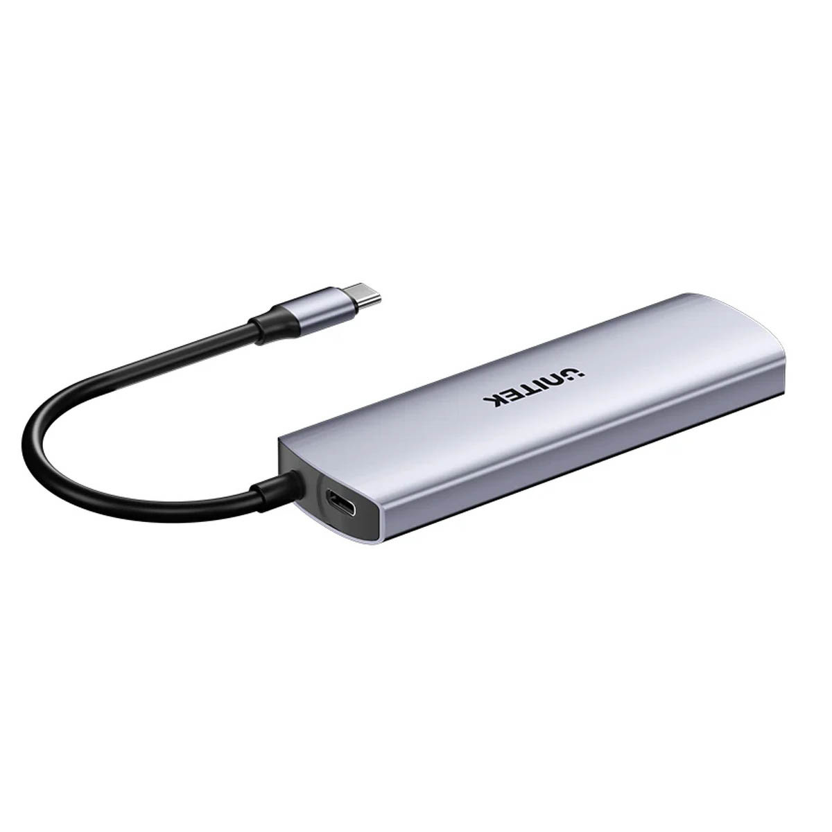 Unitek HUB 4w1 USB-C 10 Gbps, 2x USB-A i 2x USB-C (H1112DGY01)