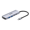 Miniatura zdjęcia: Unitek HUB 4w1 USB-C 10 Gbps, 2x USB-A i 2x USB-C (H1112DGY01)