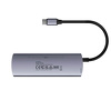 Miniatura zdjęcia: Unitek HUB 4w1 USB-C 10 Gbps, 2x USB-A i 2x USB-C (H1112DGY01)