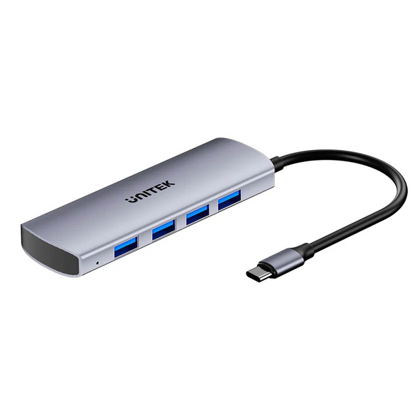 Zdjęcie produktu: Hub 4w1 USB-C 10 Gbps, 4x USB-A Unitek (H1112EGY01)
