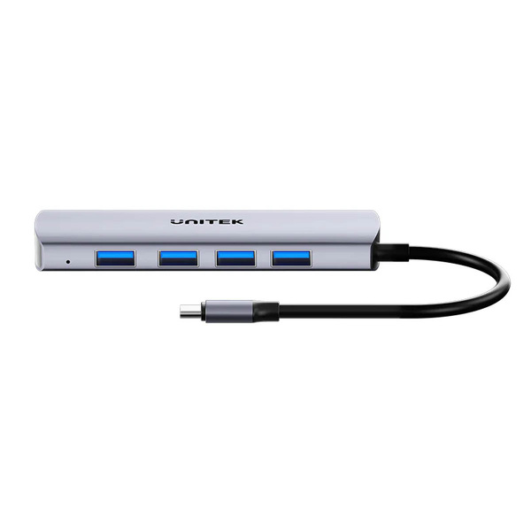 Zdjęcie produktu: Hub 4w1 USB-C 10 Gbps, 4x USB-A Unitek (H1112EGY01)