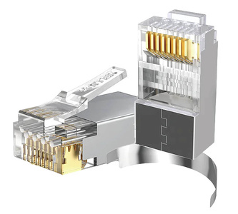 Miniatura produktu: Wtyk sieciowy modularny Pass-Through RJ45 Cat. 7, 50szt. Unitek (OT1094ATP01)