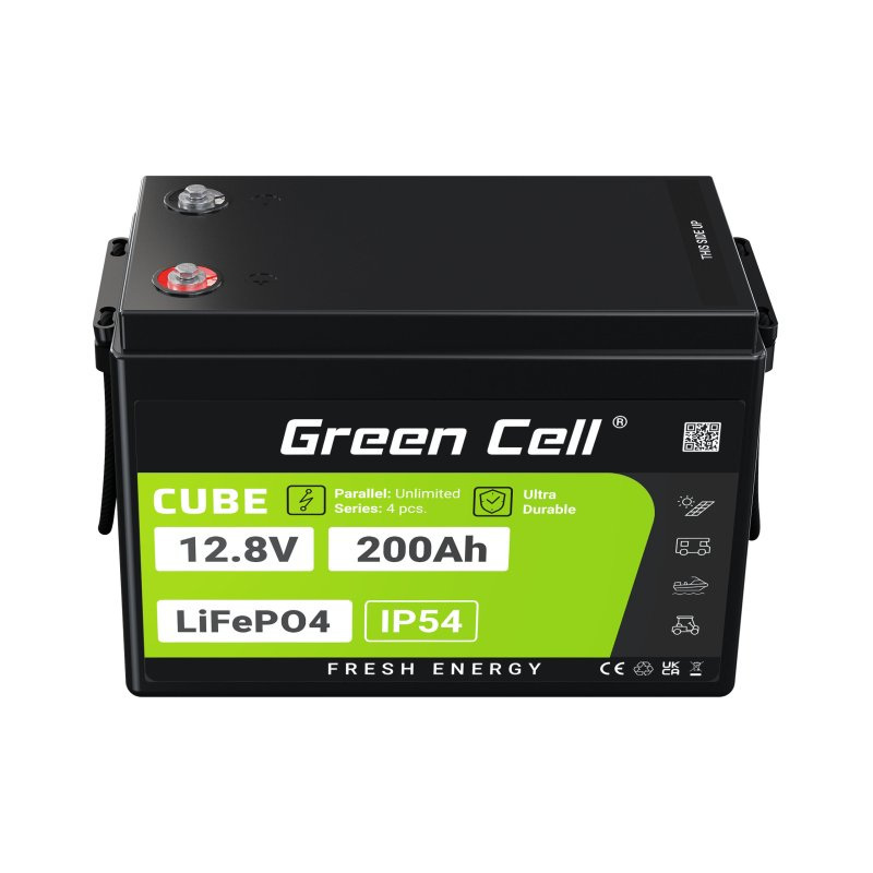 Green Cell CUBE Akumulator LiFePO4 200Ah 12.8V 2560Wh