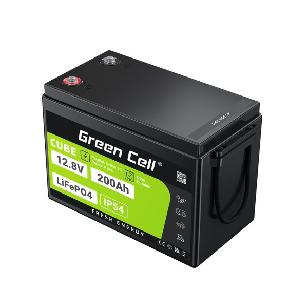Zdjęcie produktu: Green Cell CUBE Akumulator LiFePO4 200Ah 12.8V 2560Wh